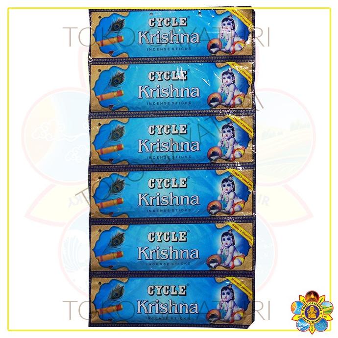 <<<<<] Dupa India (Aromaterapi) P.Plastic - Cycle Krishna 35 Sticks