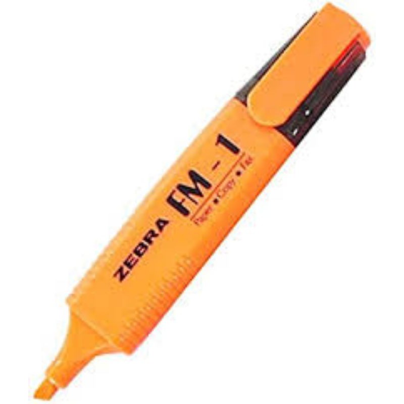 

Spidol Highlighter Zebra FM-1 Orange