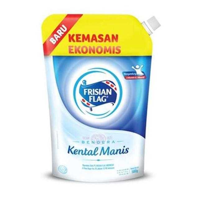

✔ Frisian Flag Susu Bendera Kental Manis Pouch 545gr x 2 Pcs Baru