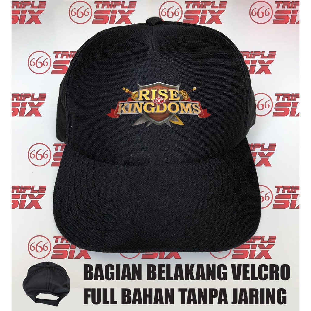 Topi Baseball Velcro Gaming Rise of kingdoms