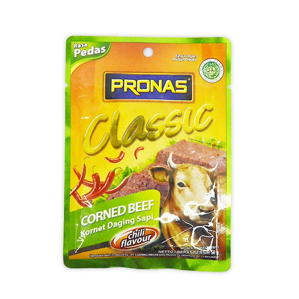 

PRONAS CORNED BEEF CHILI SCH 50GR
