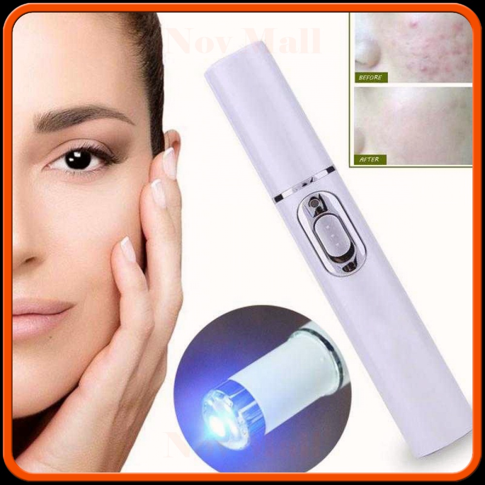 Pen LED Biru Laser Penghilang Jerawat Acne Treatment - KD-7910