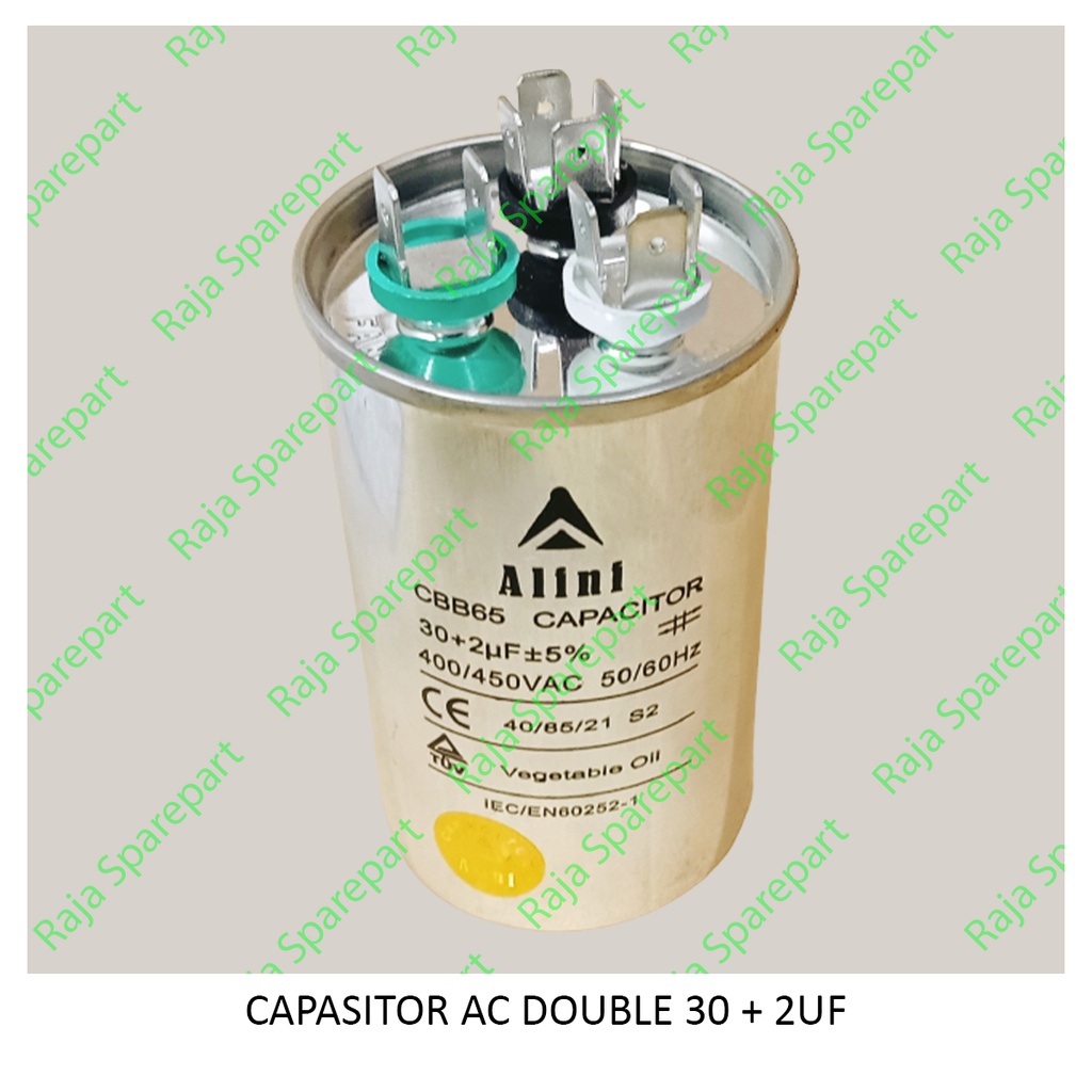 Capasitor Running AC Double 30+2UF