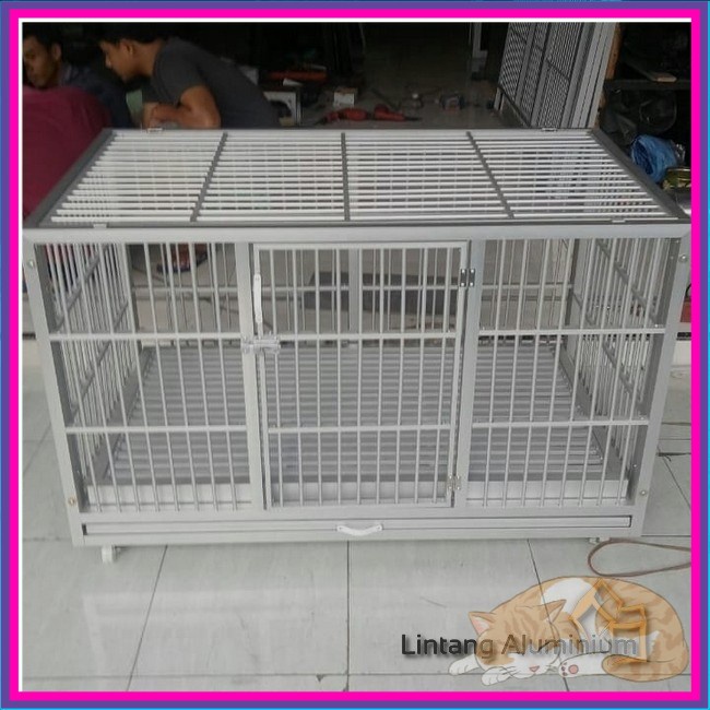 Rumah Hewan Aluminium Kucing kelinci Minimalis
