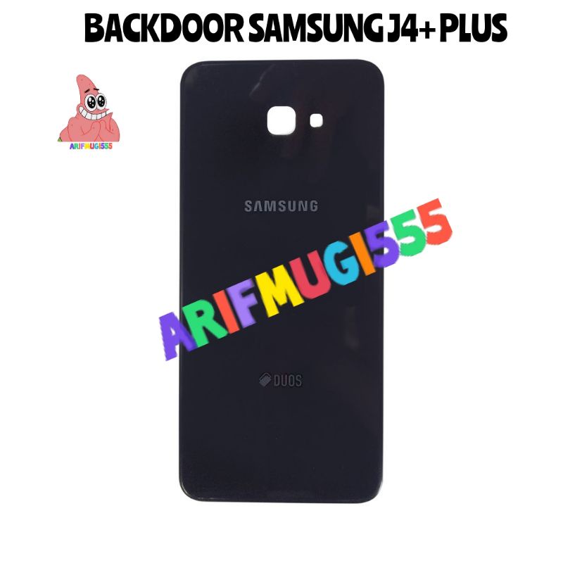 BACKDOOR BACKCOVER KESING TUTUP BELAKANG CASING SAMSUNG GALAXY J4+ J4 PLES PLUS ORIGINAL