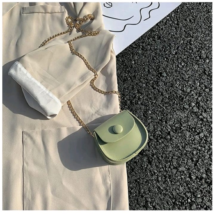 Tas Selempang Mini Aveya Polos Miniso Tebal