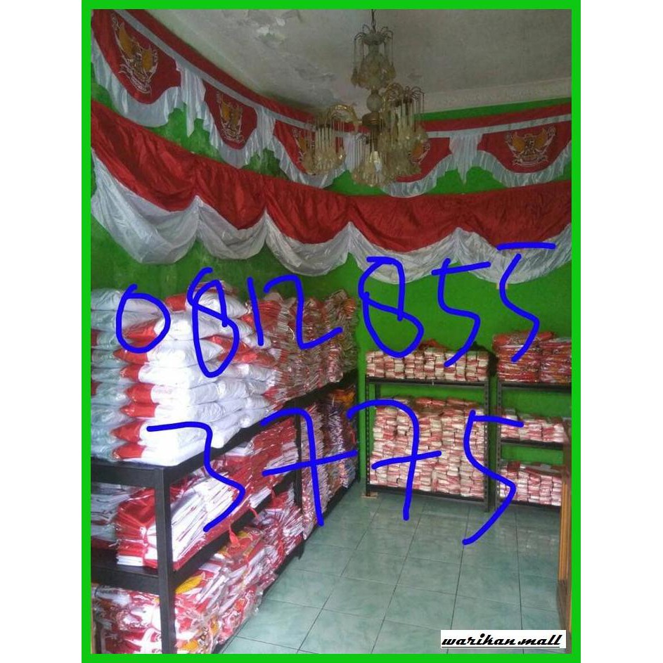 

buku-arsitek- umbul-umbul polos merah putih panjang 10 meter -design.