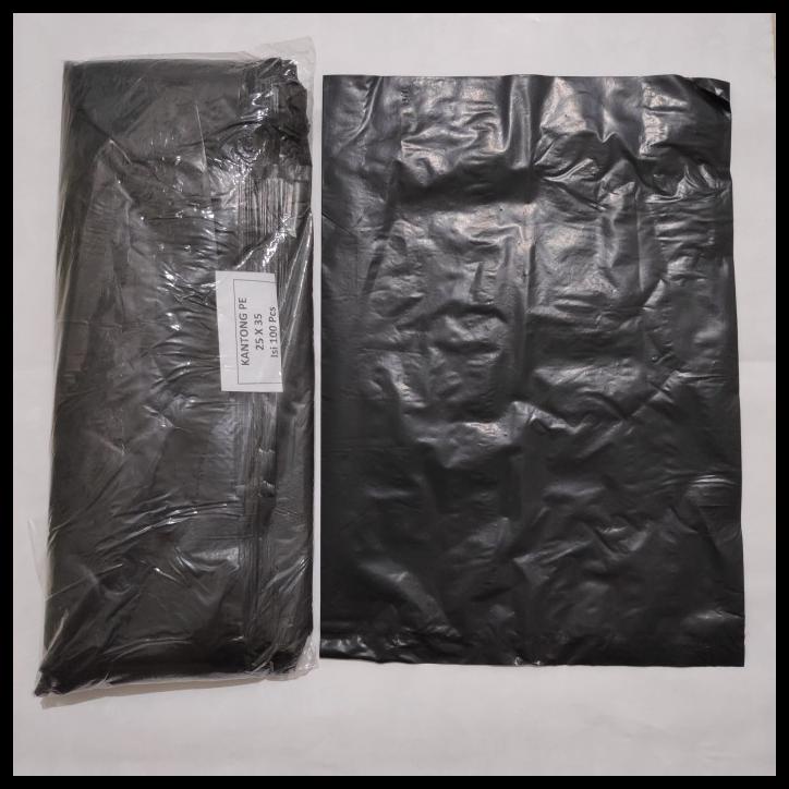 

Plastik Packing Hitam Tebal Uk 25X35 (40Bks), Plastik Olshop/Paket