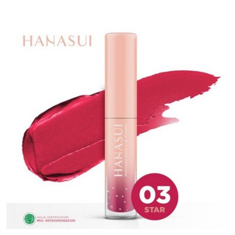 HANASUI MATTEDORABLE LIP CREAM