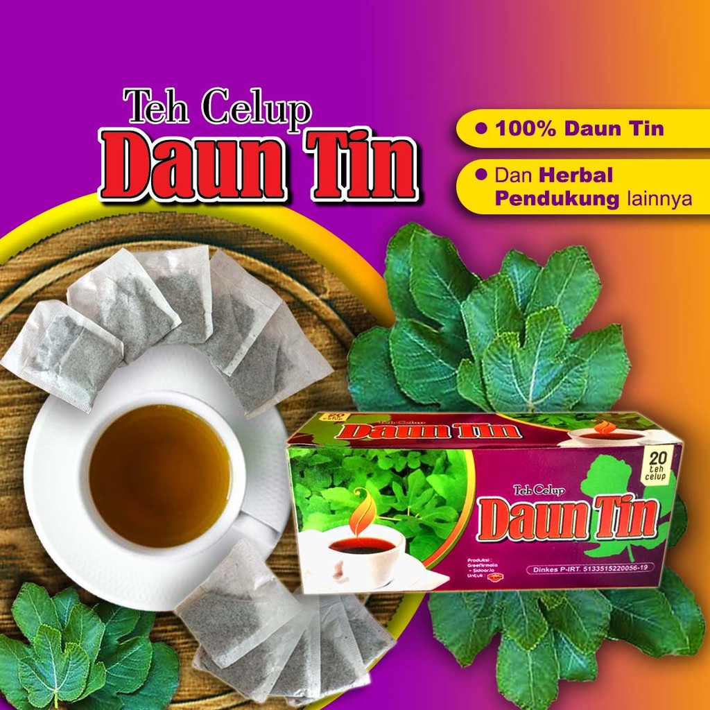 

Teh Celup Herbal Asli Daun Tin Ath-Thoifah