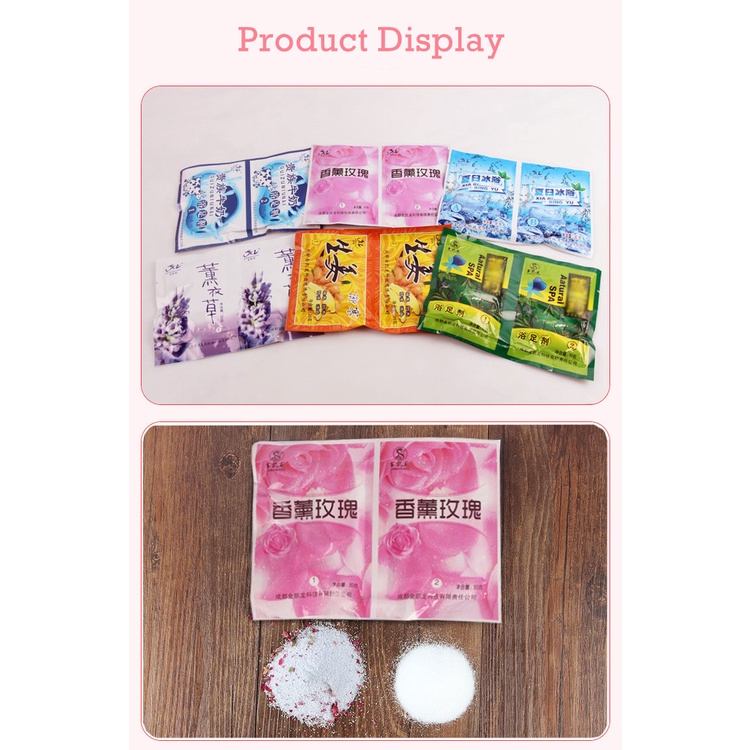 Pretty JELLY FOOT SPA PEDICURE / JELLY DETOX TREATMENT PEDICURE foot bath salt spa penghilang bau kaki