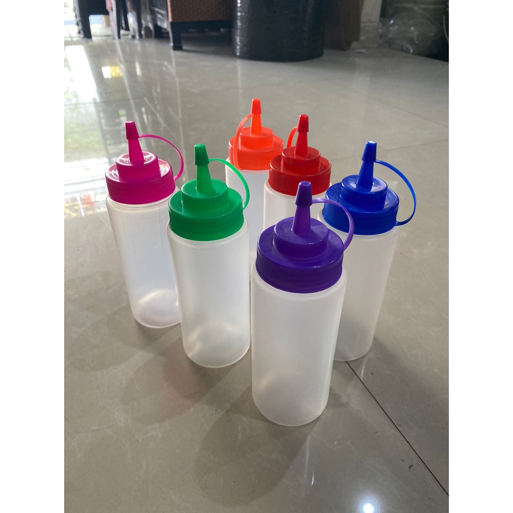 Botol Kecap 488 ml / Botol Plastik / Wadah Kecap / Botol Saos Ekonomis