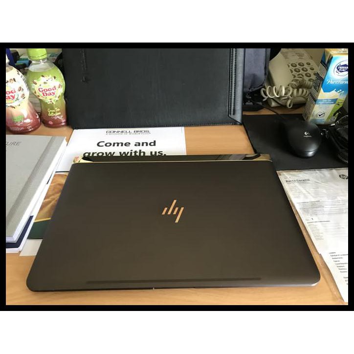 FREE ONGKIR Ultrabook HP Spectre 13-V022TU Black Gold i7 Skylake SSD 512 W10 MURAH BIG SALE