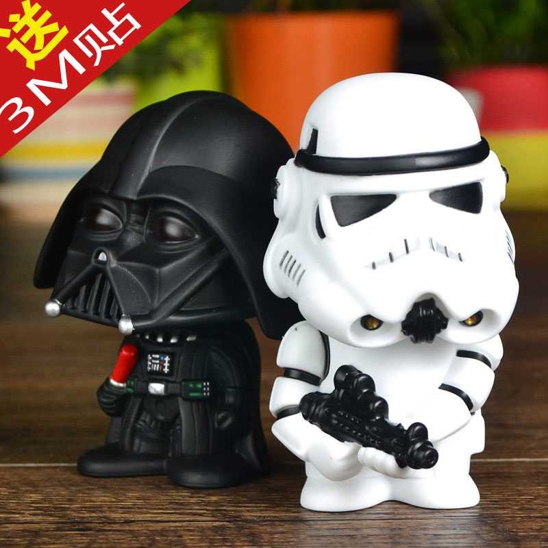 Boneka Goyang Mobil BG 01 Action Figure Dart Vader Star Wars Series Luke Skywalker Pajangan Lucu