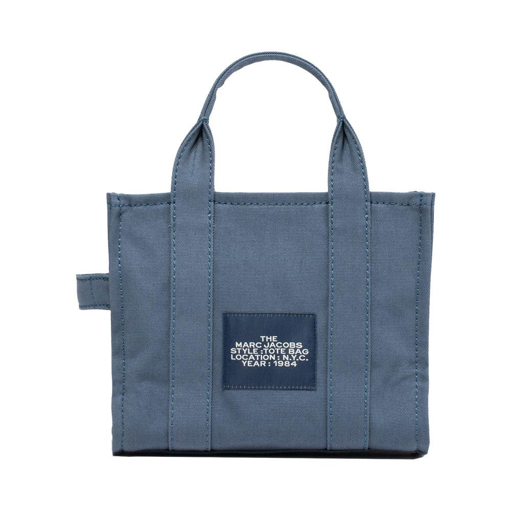 Mrc Jacobs The Mini Traveler Tote Bag (25 x 21 x 13) - Blue Shadow