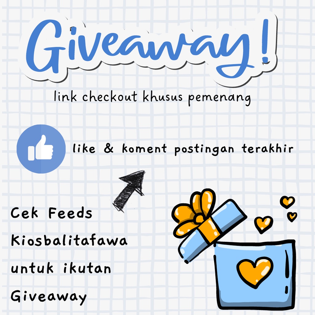 Link Pemenang Giveaway (Selain Pemenang di larang Checkout)