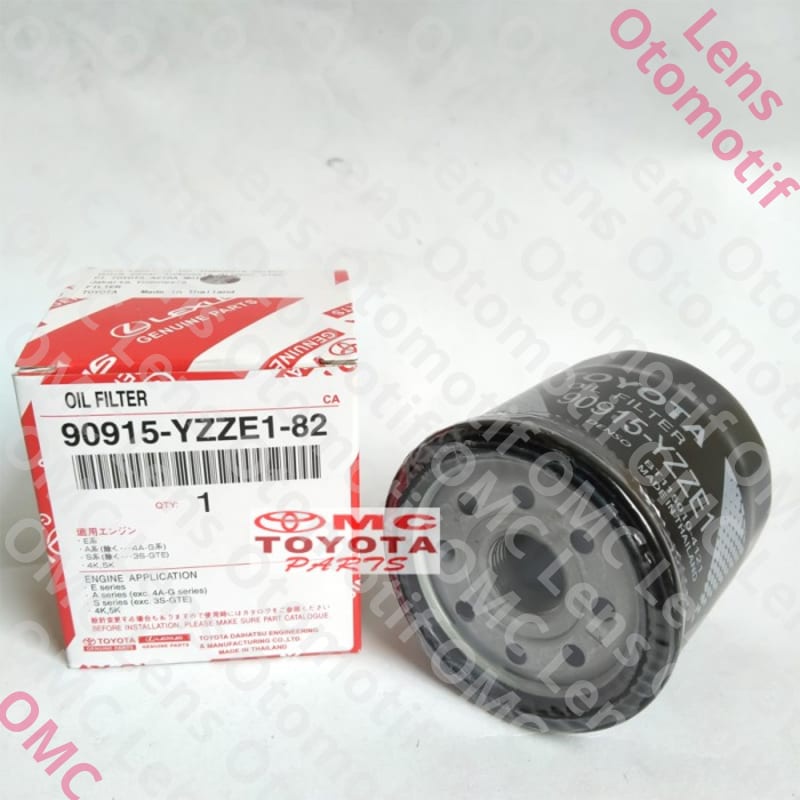 (100% ORIGINAL EM ) Filter Saringan Oli Vios Soluna Yaris Ist Corolla RAV4 90915-YZZE1-82 Mantap Gan