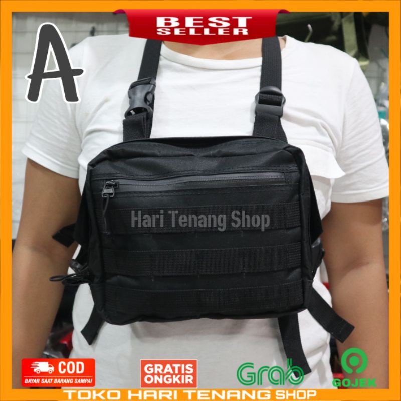 TAS DADA TACTICAL /TAS MULTIFUNGSI / TAS MODEL ROMPI/ACSESORIS