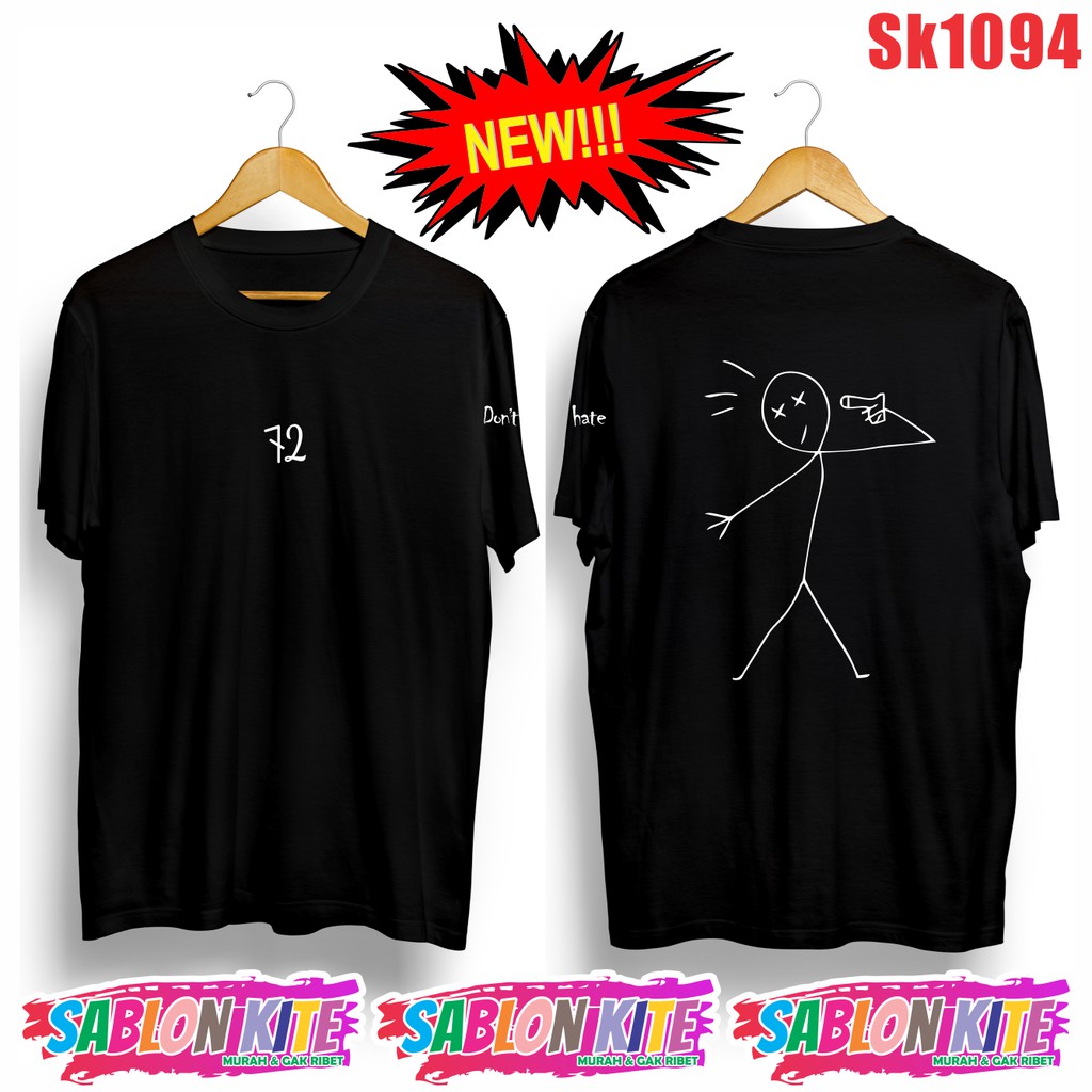 MURAH!!! KAOS NCT DREAM HAECHAN DONT HATE SK1094 UNISEX COMBED 30S