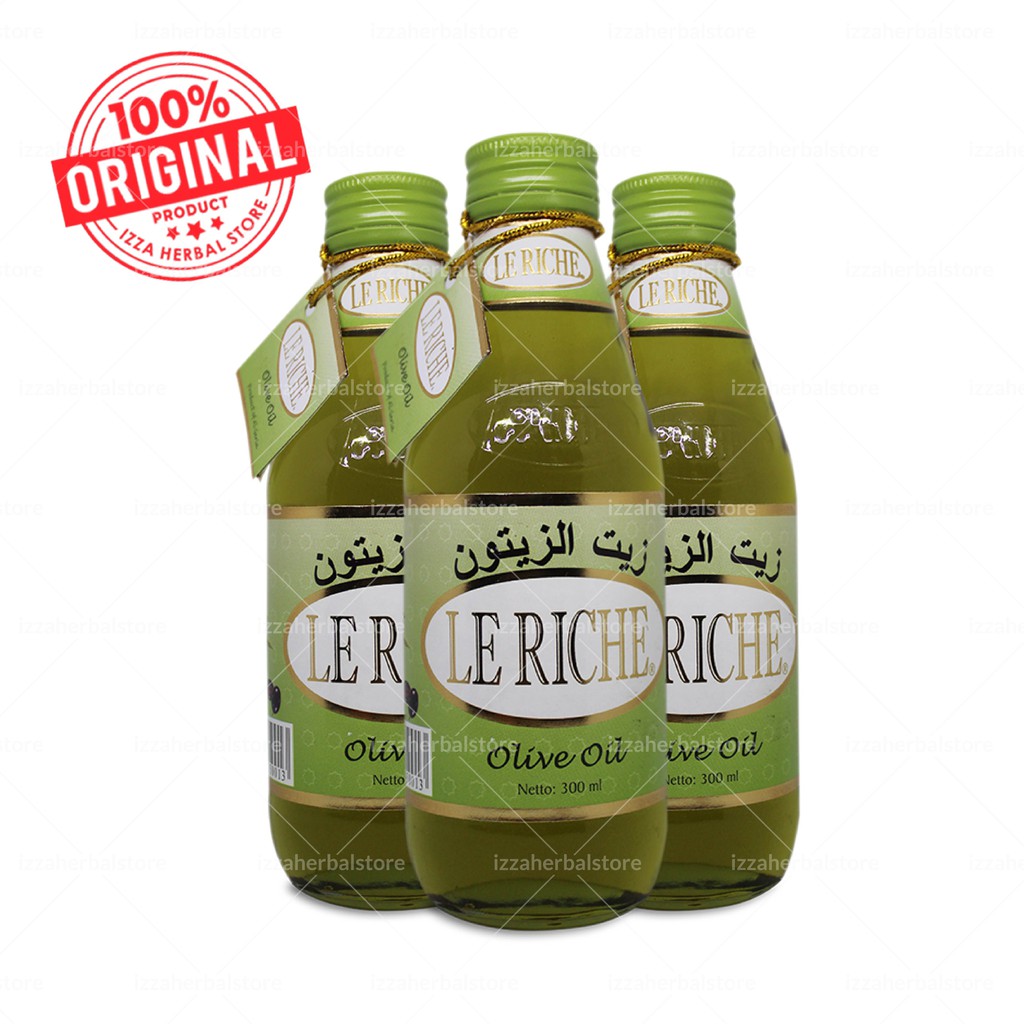 LE RICHE 300 ml Minyak Zaitun Olive Oil Asli Original Impor Izin Resmi BPOM Leriche Le Richi