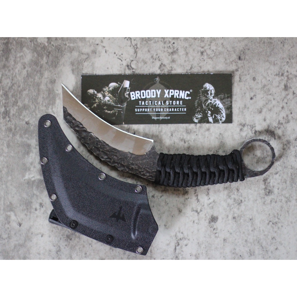 Pisau Tacticak Kydex WR17/ Karambit Tactical