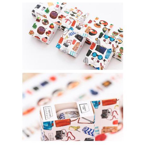 WASHI TAPE PAPER TAPE SOLATIP MOTIF LUCU LUCU UNIK