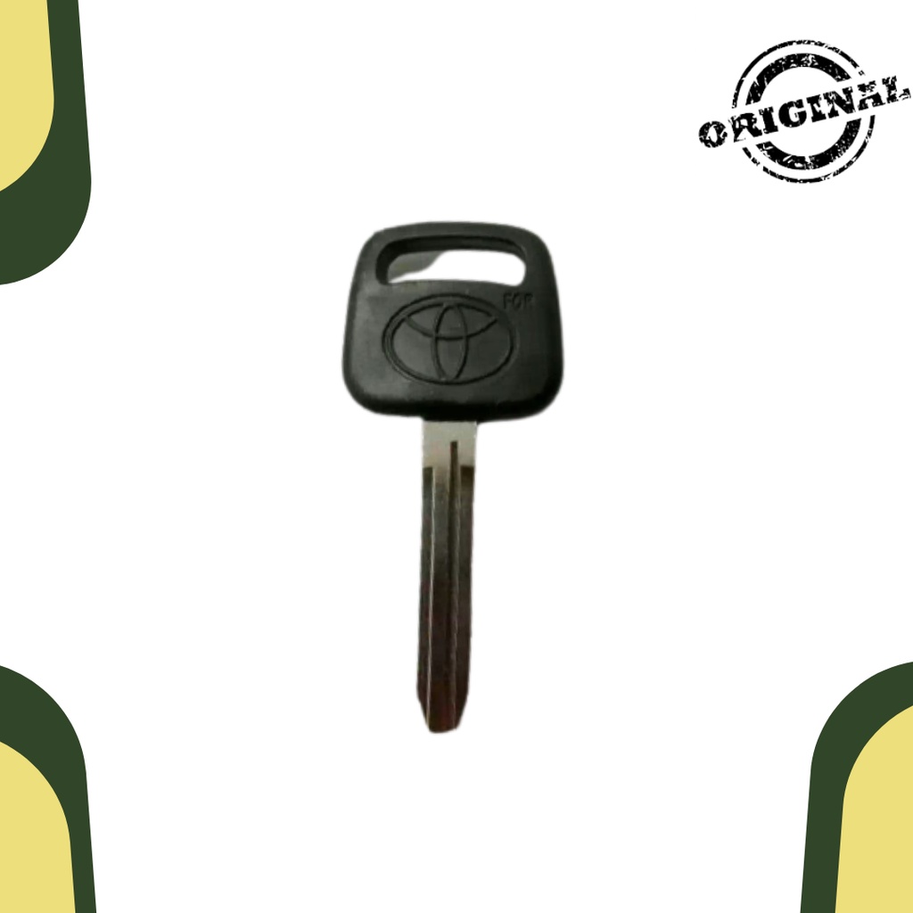BAHAN KUNCI DUPLIKAT MOBIL TOYOTA AVANZA KARET / KEYBLANK MOBIL TOYOTA AVANZA KARET