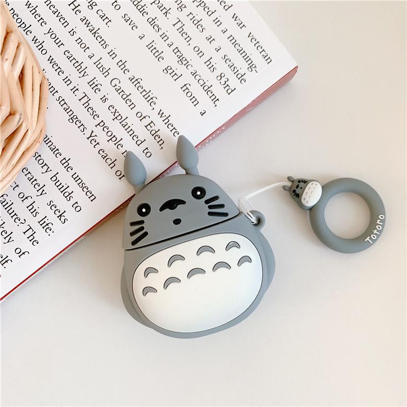 INPODS Soft Case Silikon Desain Kartun Totoro Untuk Apple Airpods 2 1 12 I7 I9 I10 I11 I12