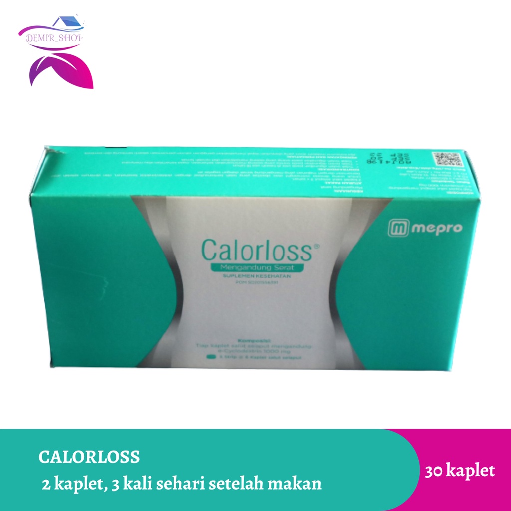 Calorloss Obat Pelangsing Mengandung Serat Mengikat Lemak seperti Calorease