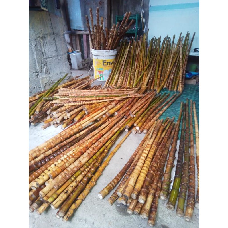 gagang garan joran unik bambu cendani