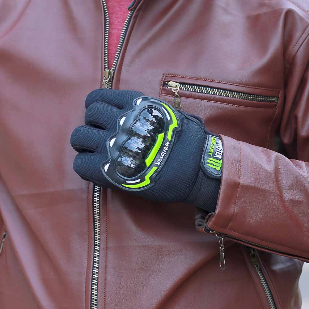 Sarung Tangan Motor Pria All Size Kuat Nyaman Batok Protector LG500