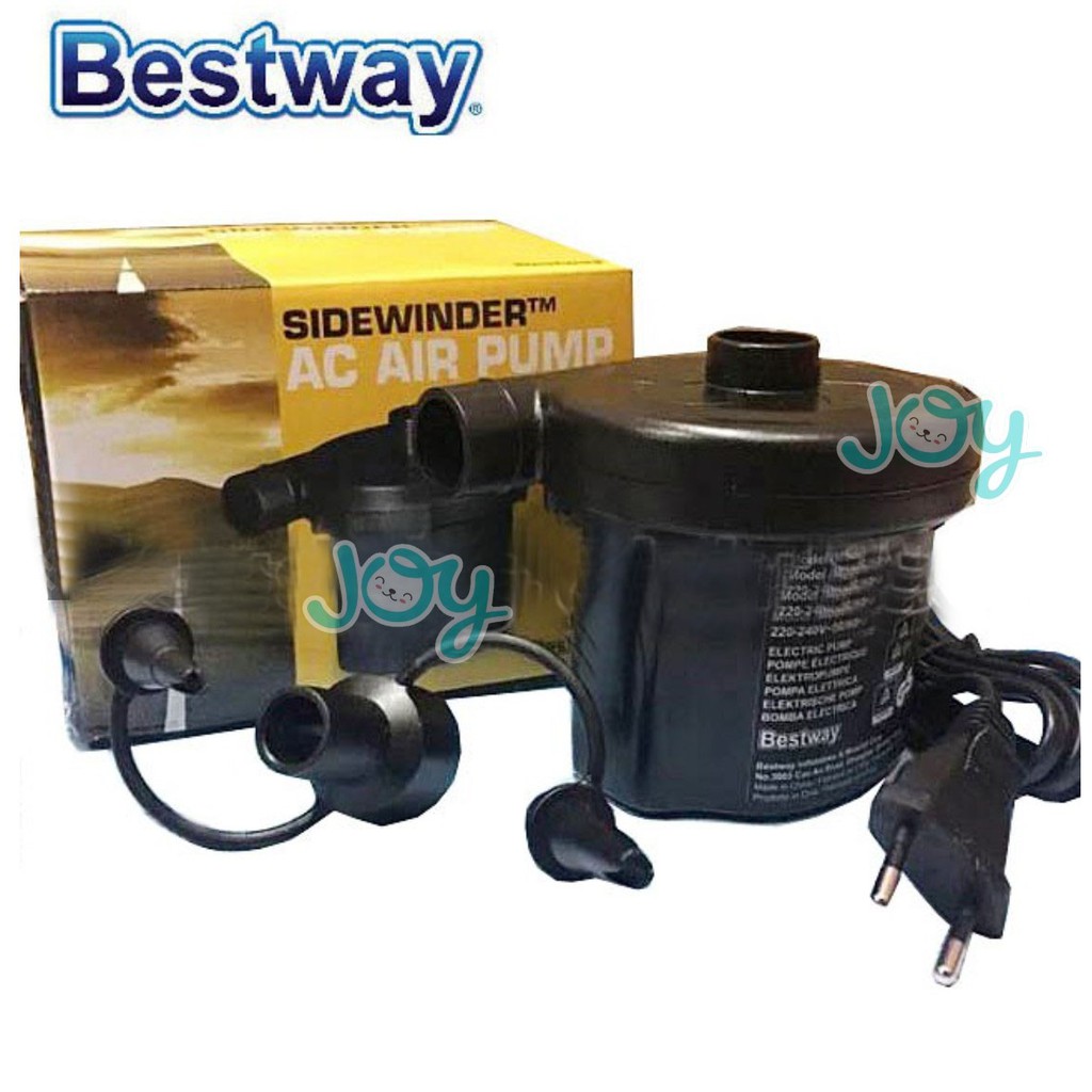 Bestway 62056 Pompa Angin Listrik / Pompa Elektrik Kasur Angin Kolam Renang Anak Jumbo