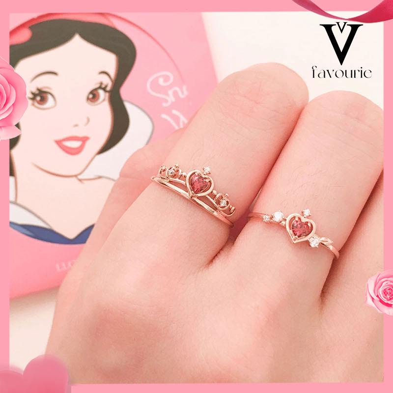 [COD]Rasa Desain Set Cincin Bersama Putri Disney-FA