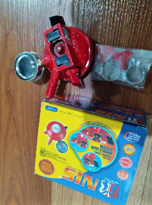 Regulator Gas Meter Nis Exclusive Double Lock/2pengunci Lpg Ni0107s Kht + M Lebih Awet