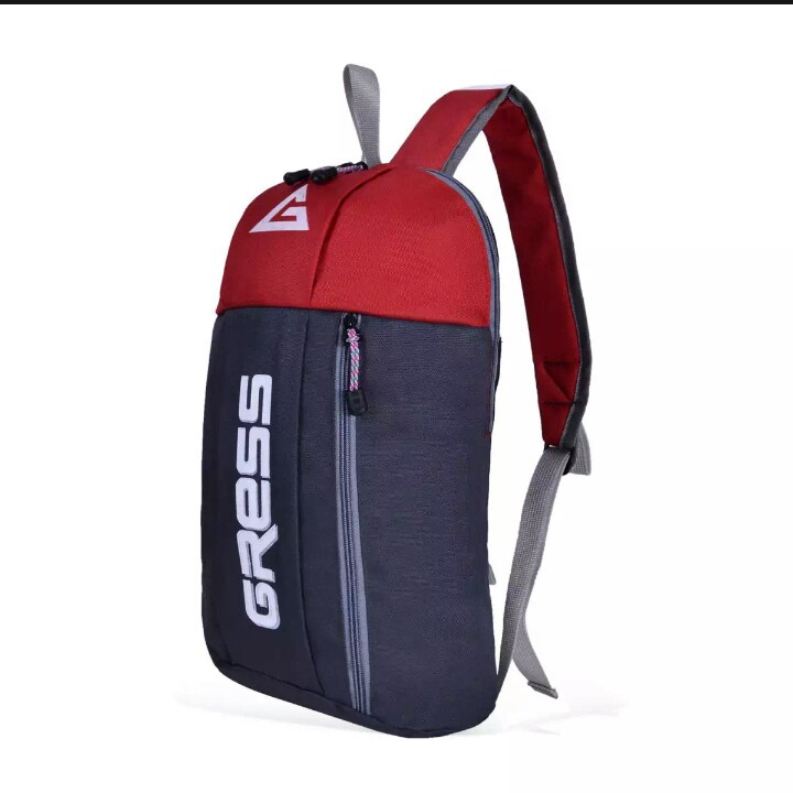 Gress tas ransel pria dan wanita tas outdoor tas sepeda - red