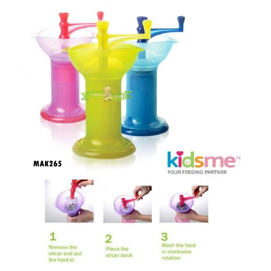 MAK265 KIDSME FOOD GRINDER PENGHALUS MAKAN MANUAL