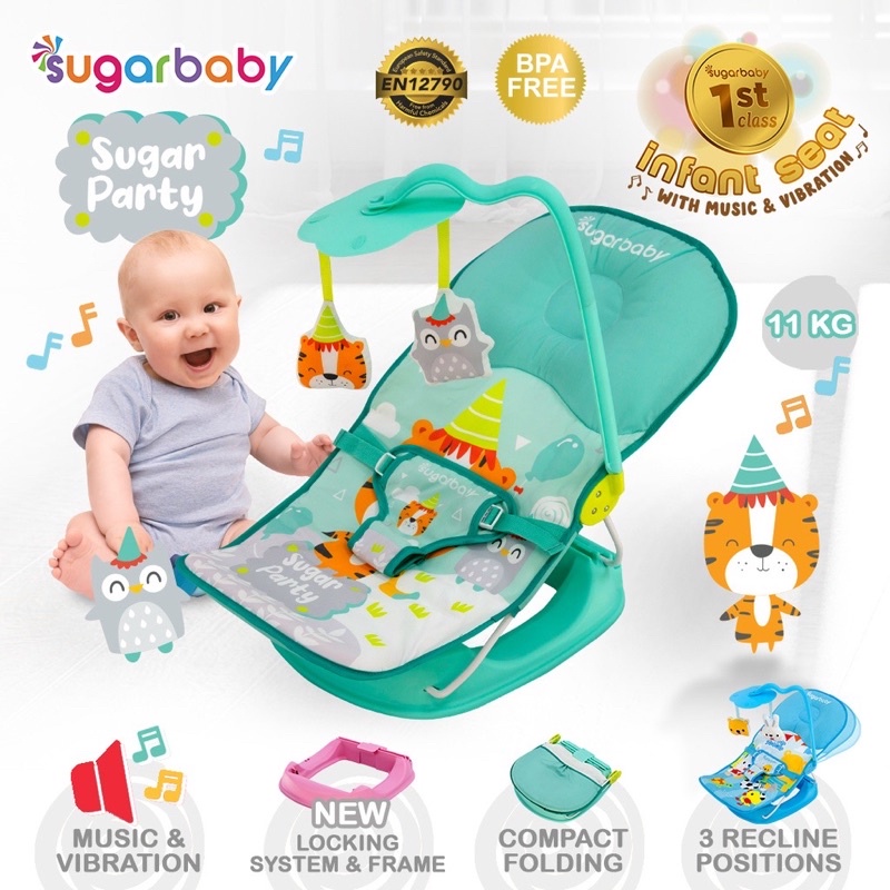 Sugar baby infant seat - kursi santai bayi | kado | baby gitf