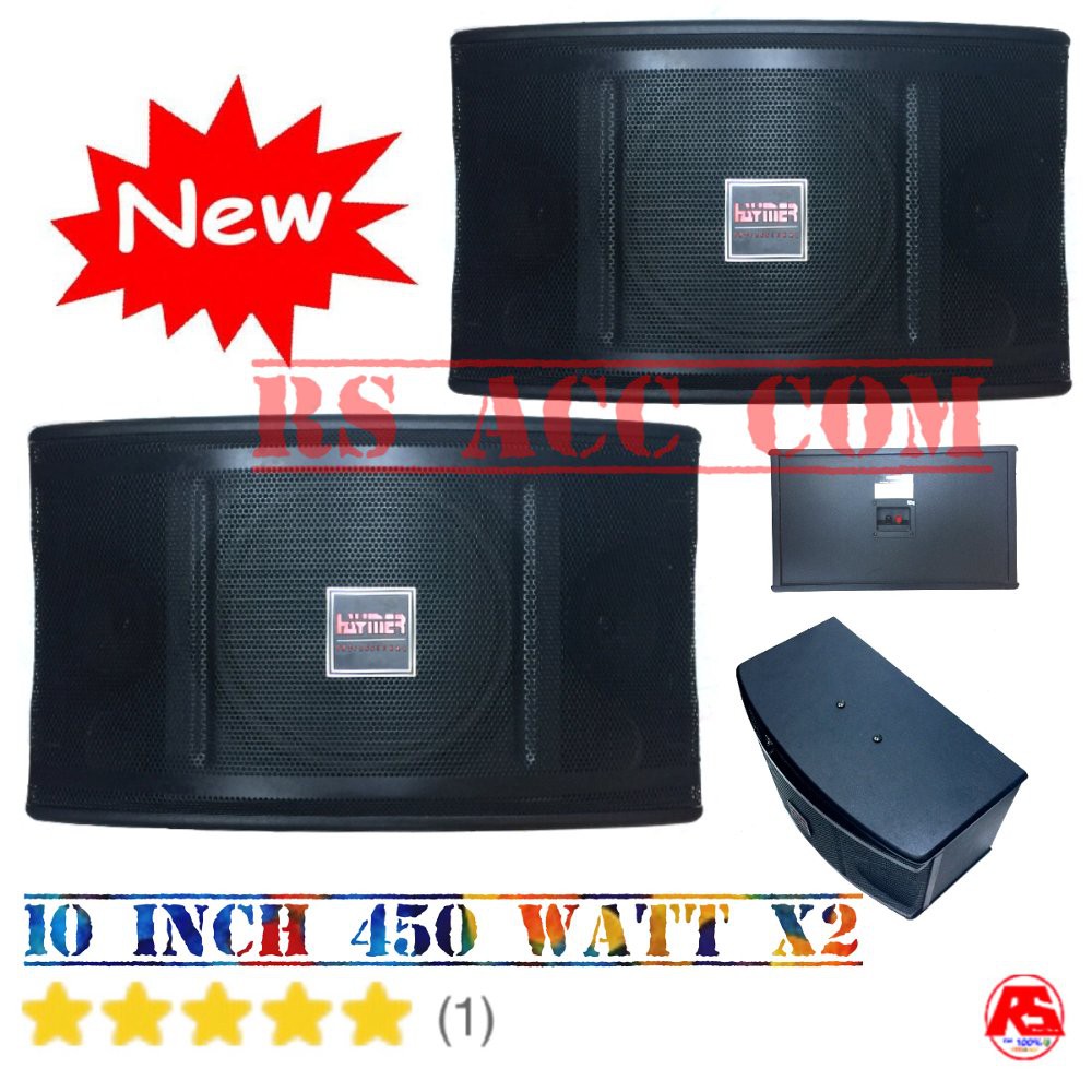 Speaker Karaoke Pasif / Monitor 10 Inch Haymer 450x2 Watt