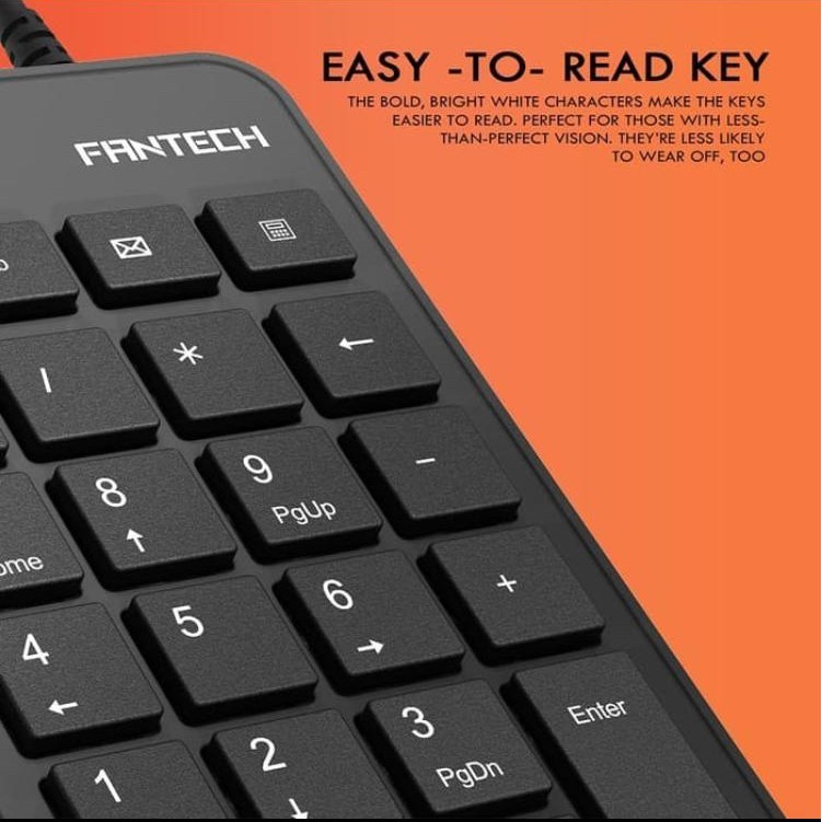 FANTECH FTK-801 FTK801 Numeric Keypad- Keyboard Angka
