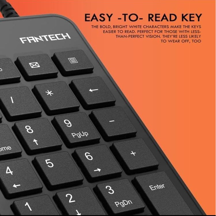 FANTECH FTK-801 FTK801 Numeric Keypad- Keyboard Angka