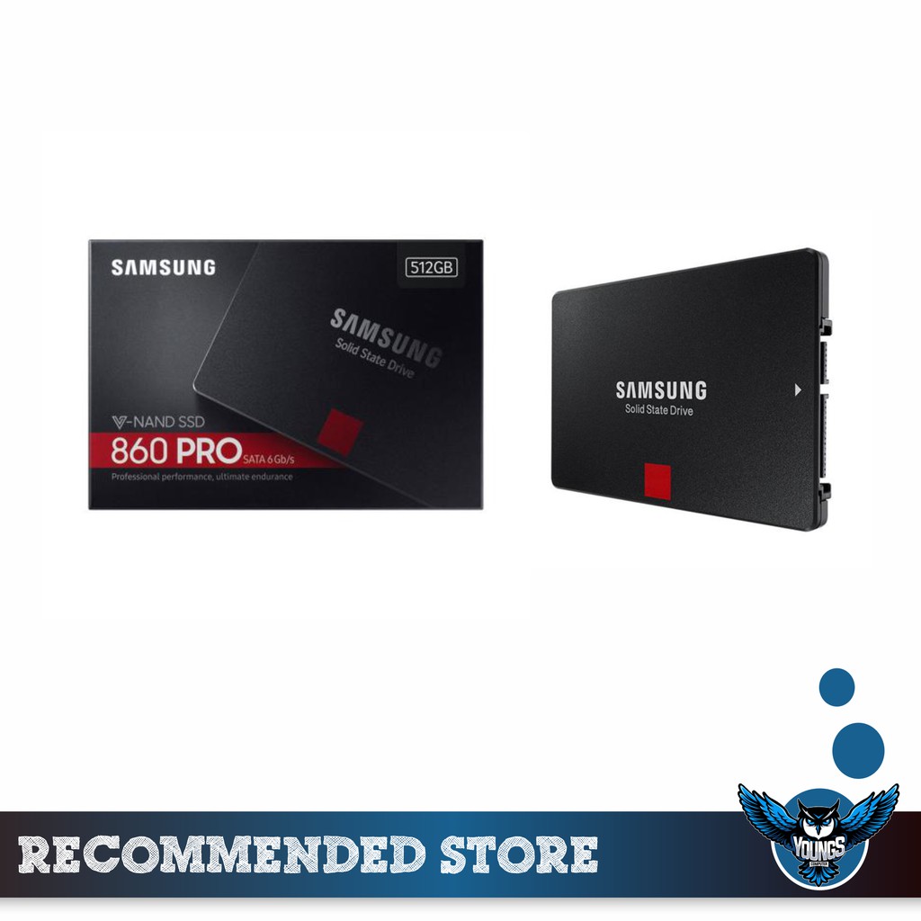 SSD SAMSUNG 860 PRO 512GB SATA III 2.5&quot; RESMI