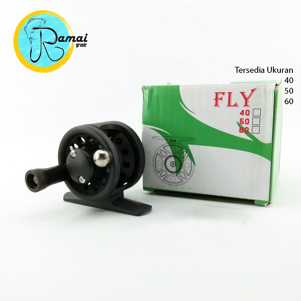 Reel Tokos FLY 40 50 60 Untuk Joran Casting Material Plastik