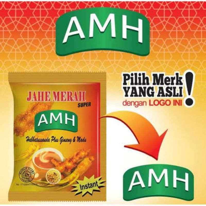 

JAHE MERAH AMH Amanah 1 SACHET