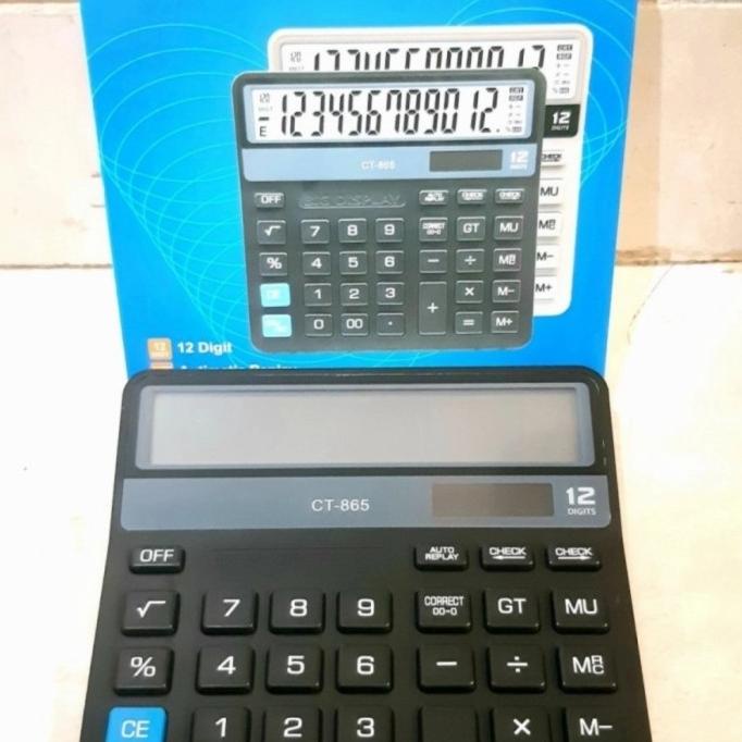 

&<&<&<&] Kalkulator CITIZEN CT 865 calculator CT-865 kasir alat hitung menghitu