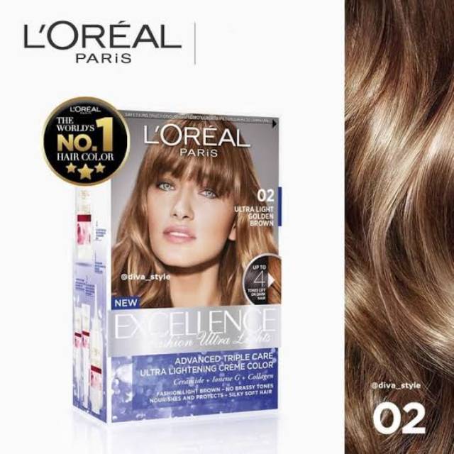  L Oreal  Paris Excellence Fashion Ultra Light  Hair Color 