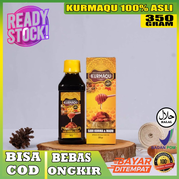 

KurmaQu HERBAL sari kurma dan madu ORIGINAL 100% -kurmaku-qurmaku ASLI
