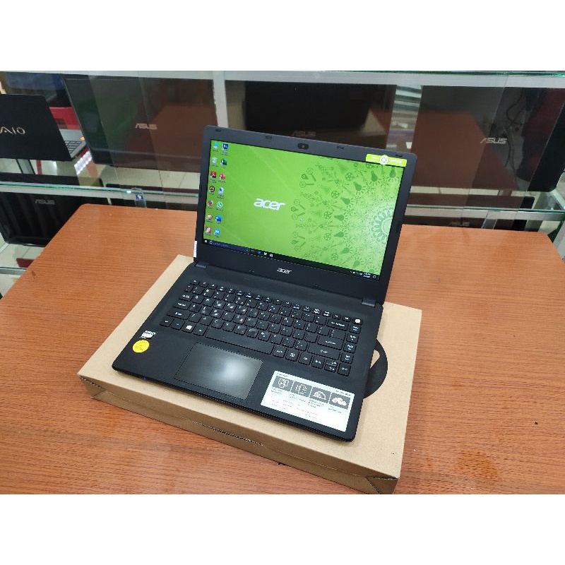 Laptop Second Acer ES1-420 HARDISK 500GB RAM 2GB MODEL BARU SIAP PAKAI