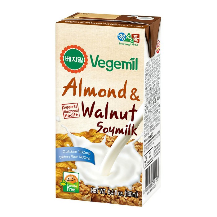 

VEGEMIL Almond & Walnut Soymilk - 190 ml