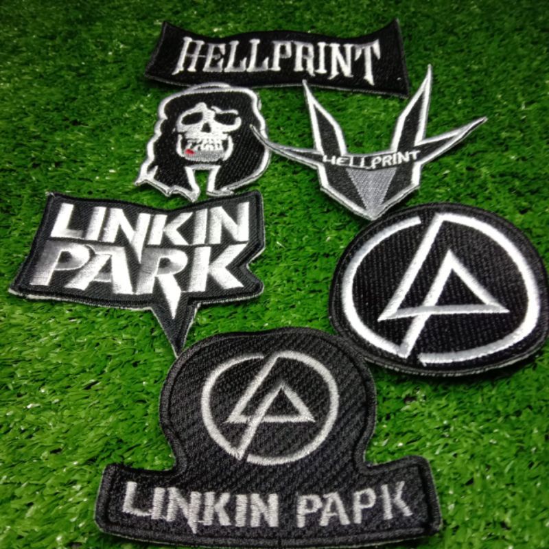 Patch bordir musik emblem logo band