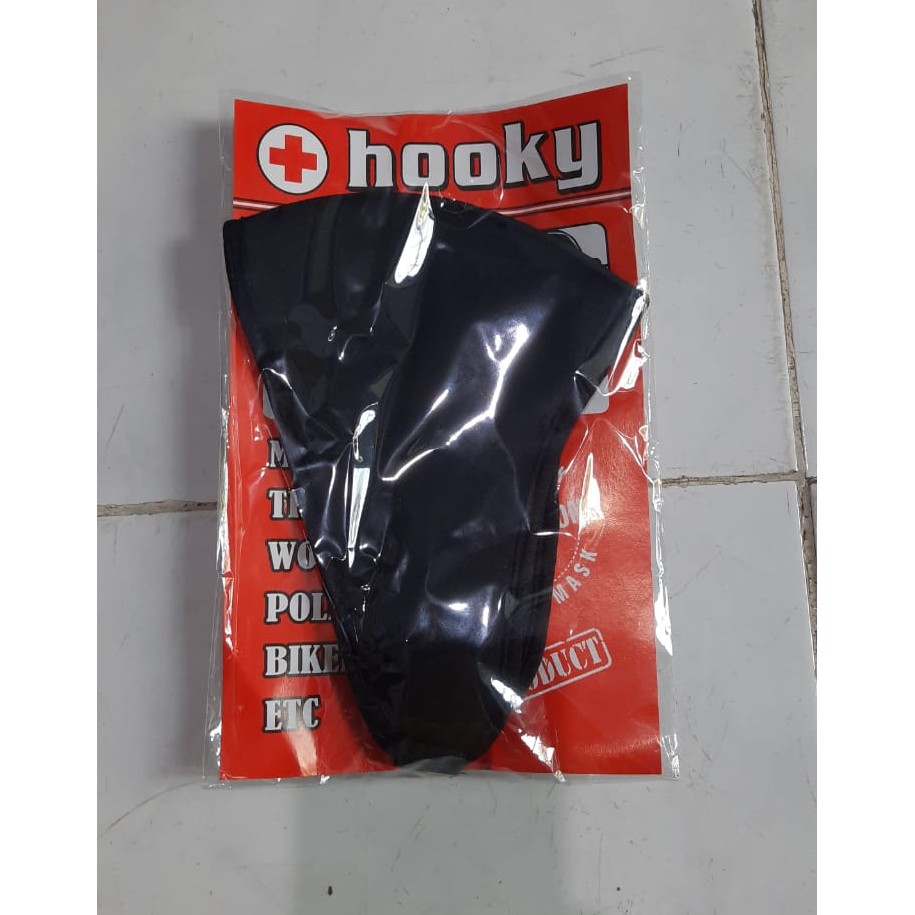 Masker Mulut Hooky Hoky - Hitam Masker Motor Biker Anti Polusi Keren